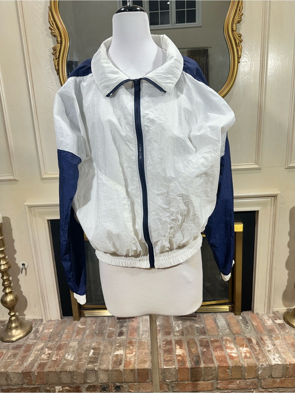 MacMurray of California Jacket‎ L Vintage Colorblock Sporty Retro Windbreaker